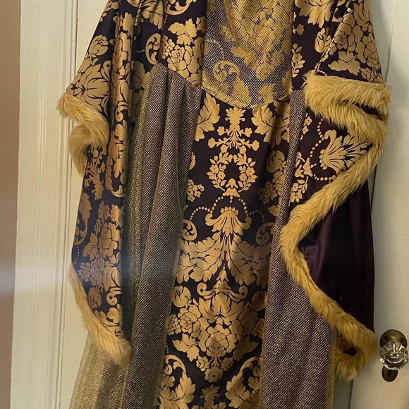 Chasing Firefly Medieval Princess Costume Used Once Adult Size 8 - Picture 2 of 6